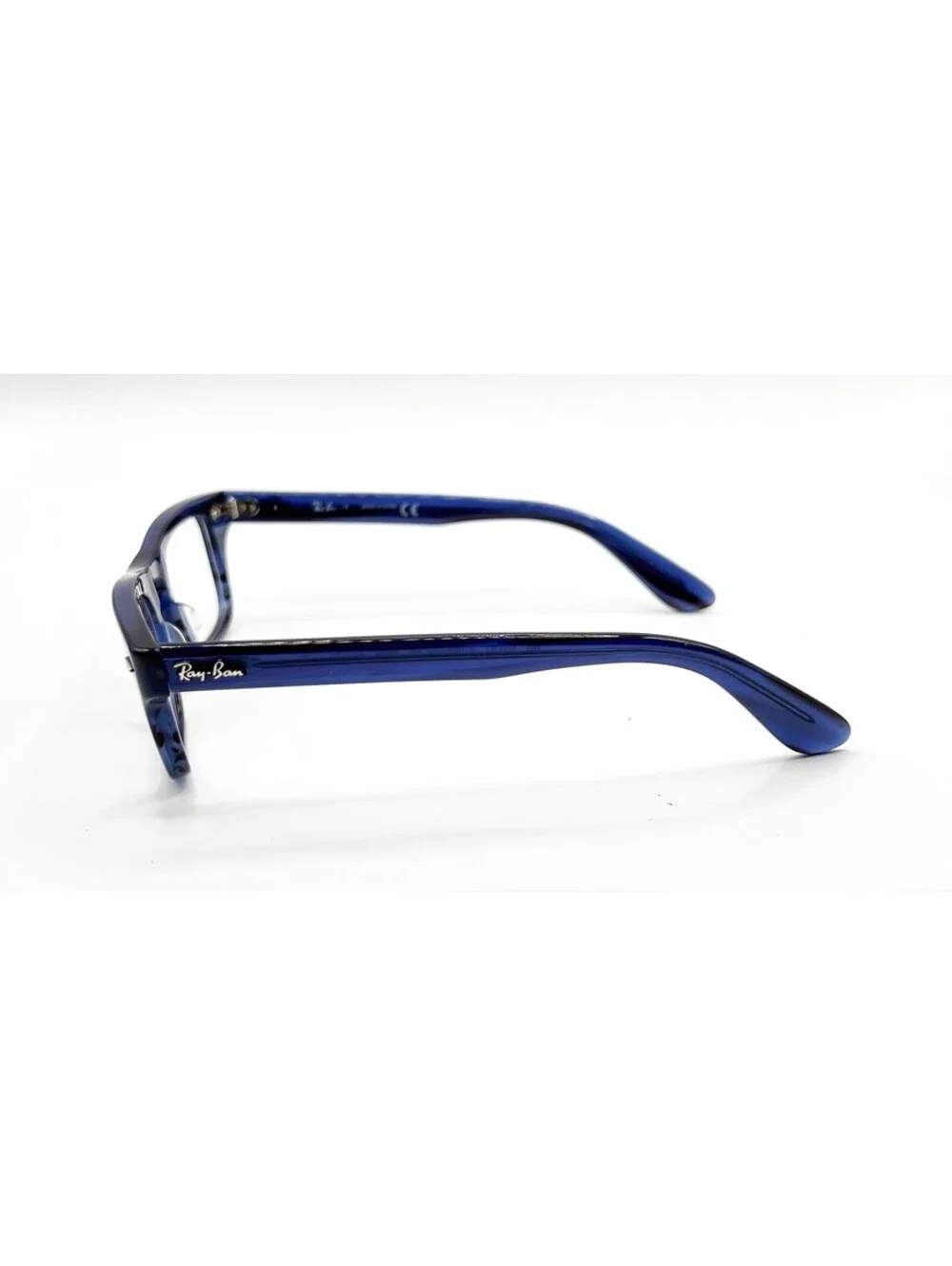 Ray Ban Rb 9083V Burbank Jr 3848 Striped Blue Authentic Eyeglasses 41-19-130